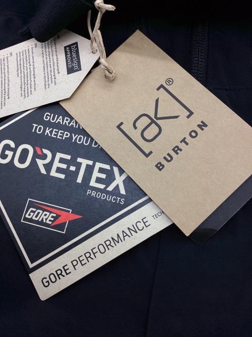 BURTON (バートン) AK GORE CYCLC BIB スノーボードウェア(パンツ) メンズ SIZE S ブラック