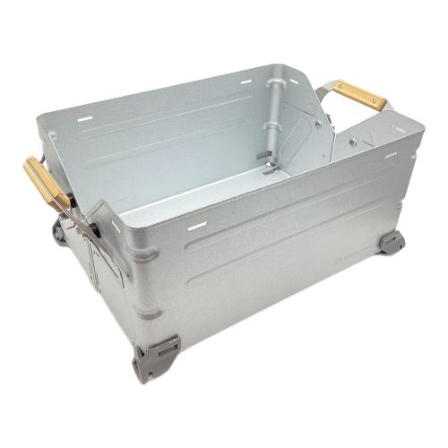 Snow peak (スノーピーク) 収納ケース UG-025G シルバー シェルフコンテナ25