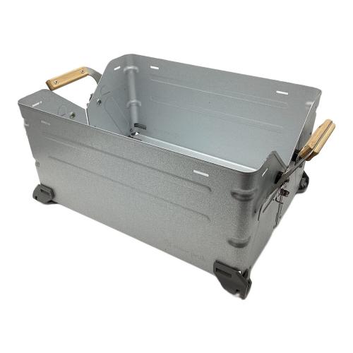 Snow peak (スノーピーク) 収納ケース UG-025G シルバー シェルフコンテナ25