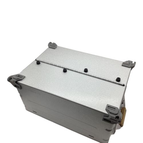 Snow peak (スノーピーク) 収納ケース UG-025G シルバー シェルフコンテナ25