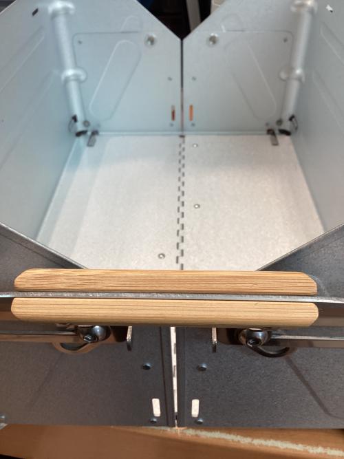 Snow peak (スノーピーク) 収納ケース UG-025G シルバー シェルフ