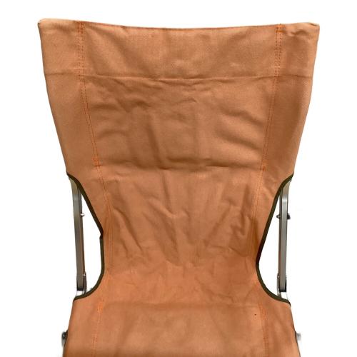 Snow peak (スノーピーク) アウトドアチェア オレンジ ローチェア30