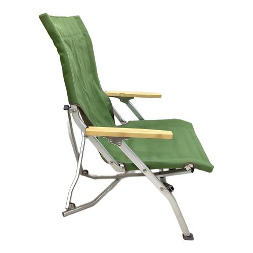 Snow peak (スノーピーク) アウトドアチェア グリーン ローチェア30