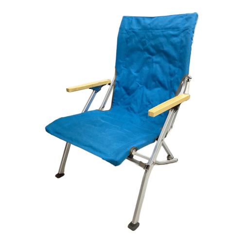 Snow peak (スノーピーク) アウトドアチェア スカイブルー ローチェア30