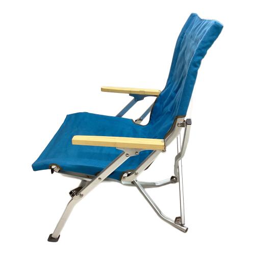 Snow peak (スノーピーク) アウトドアチェア スカイブルー ローチェア