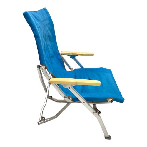 Snow peak (スノーピーク) アウトドアチェア スカイブルー ローチェア30