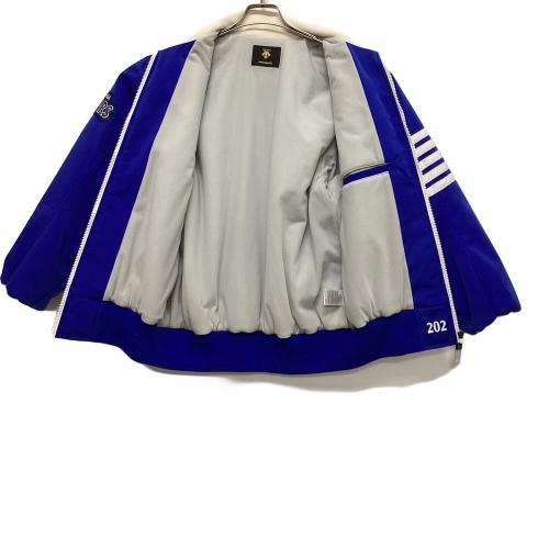 横浜DeNAベイスターズ (ヨコハマディーエヌエーベイスターズ) 選手・職員着用グランドコート 応援グッズ G61503 2016年仕様 NPBマーク刻印 @ SIZE M ブルー