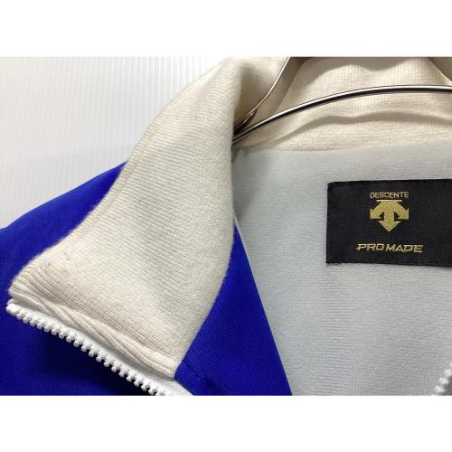 横浜DeNAベイスターズ (ヨコハマディーエヌエーベイスターズ) 選手・職員着用グランドコート 応援グッズ G61503 2016年仕様 NPBマーク刻印 @ SIZE M ブルー