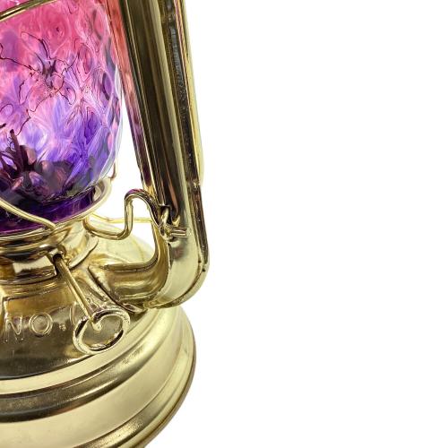 DIETZ (デイツ) No.78 ハリケーンランタン MAGMA GLASS Dai ロイヤルピンク付