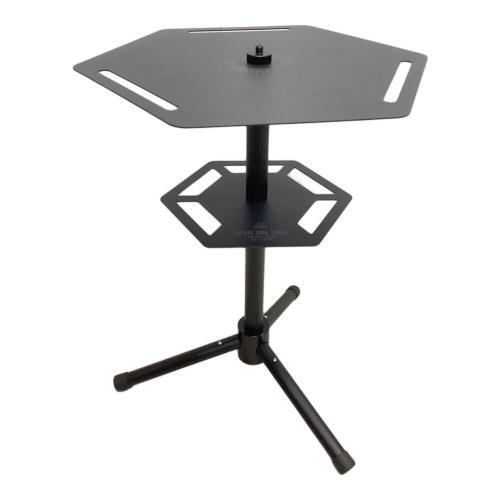 5050WORKSHOP (フィフティ フィフティ ワーク ショップ) アウトドアテーブル ブラック コーヒーサイドテーブル