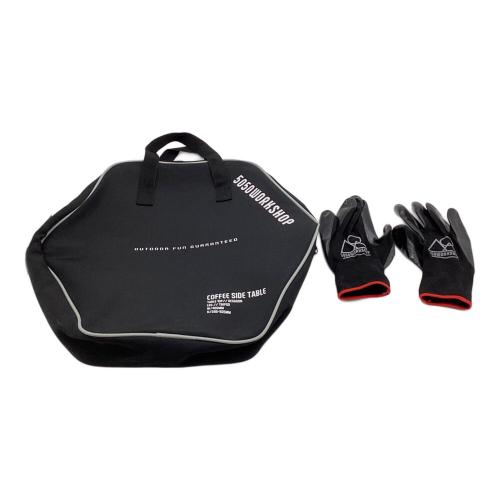 5050WORKSHOP (フィフティ フィフティ ワーク ショップ) アウトドアテーブル ブラック コーヒーサイドテーブル