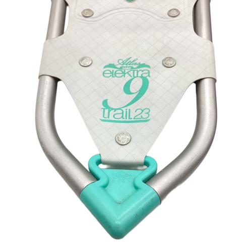 Atras (アトラス) スノーシュー elektra trail23 ホワイト×グリーン elektra trail23