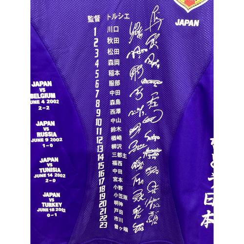 サッカーユニフォーム 2002年日韓ワールドカップ代表ジャージ 500枚限定品 260/500