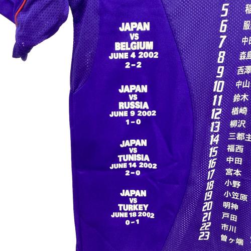 サッカーユニフォーム 2002年日韓ワールドカップ代表ジャージ 500枚限定品 260/500