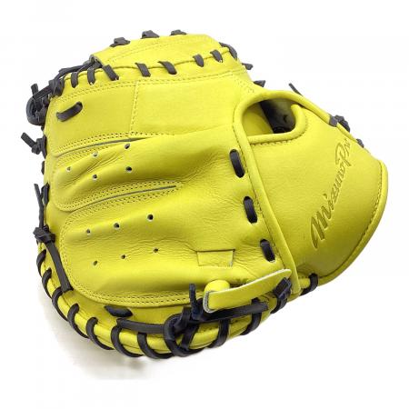 Mizuno ビッグM 硬式グローブ イエロー Amazon | ミズノ MIZUNO 【専用袋グラブ袋付き】 ミズノプロ MizunoPro