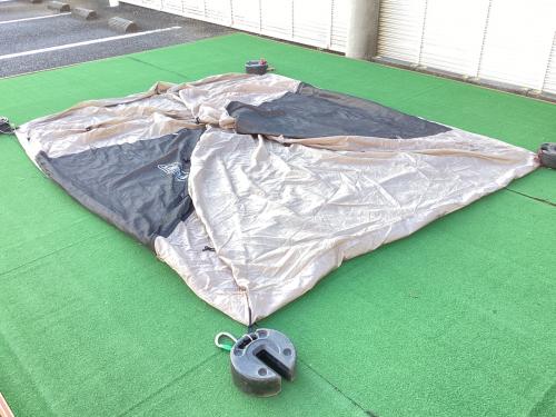 Coleman (コールマン) ツールームテント 2207040  グレージュ タフ2ルーム DX/3025　約640×320×205(h)cm　3～4人用