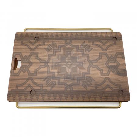 The Arth (ザァ～ッス) アウトドアテーブル ブラウン 床上手は柄上手