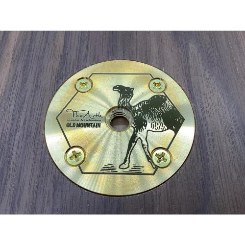 The Arth (ザァ～ッス) アウトドアテーブル ブラウン 床上手は柄上手