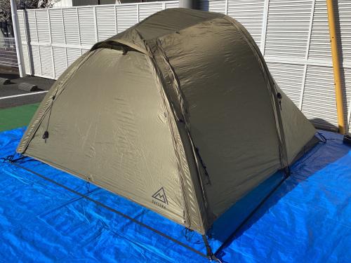 DAYTONA (デイトナ) ソロテント neGla カーキ 旧モデル マエヒロドーム