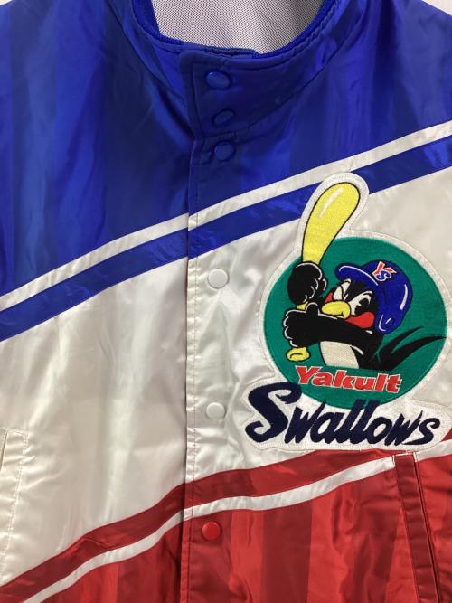 東京ヤクルトスワローズ (トウキョウヤクルトスワローズ) 応援グッズ 1994年 SIZE O ブルー×ホワイト×レッド