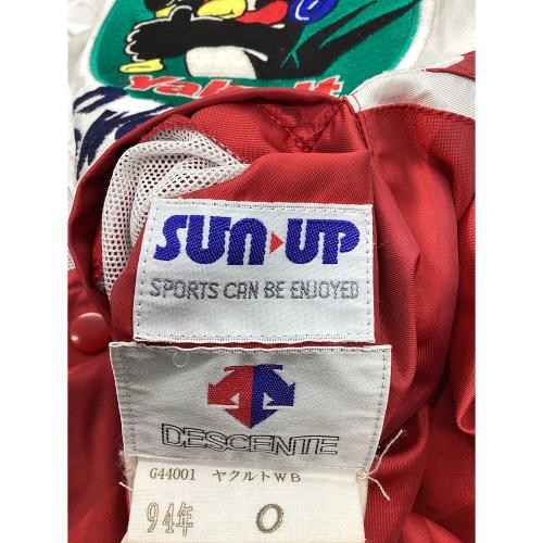 東京ヤクルトスワローズ (トウキョウヤクルトスワローズ) 応援グッズ 1994年 SIZE O ブルー×ホワイト×レッド