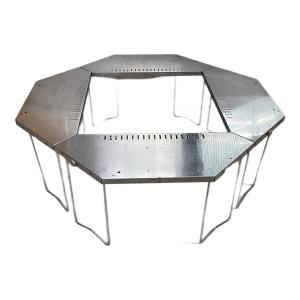 Snow peak (スノーピーク) 囲炉裏テーブル シルバー ジカロテーブル