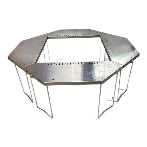 Snow peak (スノーピーク) 囲炉裏テーブル シルバー ジカロテーブル