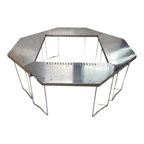 Snow peak (スノーピーク) 囲炉裏テーブル シルバー ジカロテーブル