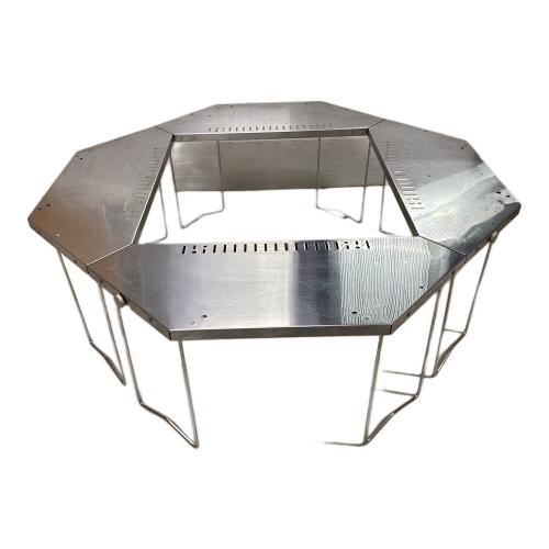 Snow peak (スノーピーク) 囲炉裏テーブル シルバー ジカロテーブル