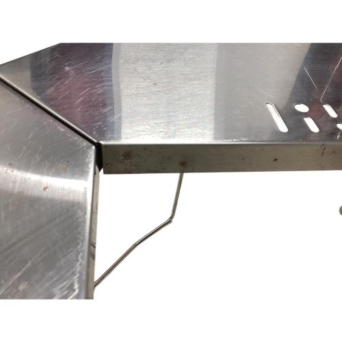 Snow peak (スノーピーク) 囲炉裏テーブル シルバー ジカロテーブル