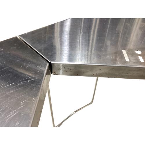 Snow peak (スノーピーク) 囲炉裏テーブル シルバー ジカロテーブル