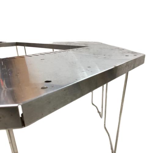 Snow peak (スノーピーク) 囲炉裏テーブル シルバー ジカロテーブル