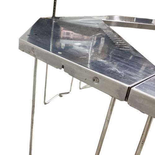 Snow peak (スノーピーク) 囲炉裏テーブル シルバー ジカロテーブル