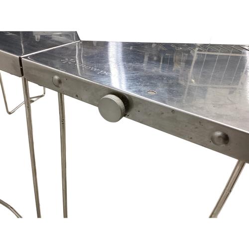 Snow peak (スノーピーク) 囲炉裏テーブル シルバー ジカロテーブル