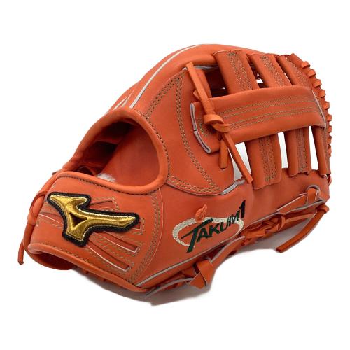MIZUNO (ミズノ) ミズノプロ 硬式グローブ 栗山巧モデル　約33cm オレンジ