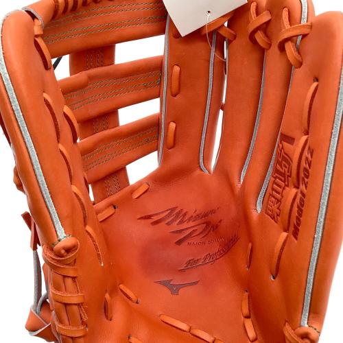 MIZUNO (ミズノ) ミズノプロ 硬式グローブ 栗山巧モデル　約33cm オレンジ
