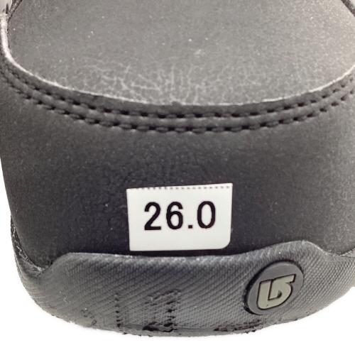 BURTON (バートン) MOTO-ASIAN FIT スノーボードブーツ メンズ SIZE 26cm ブラック×ピンク