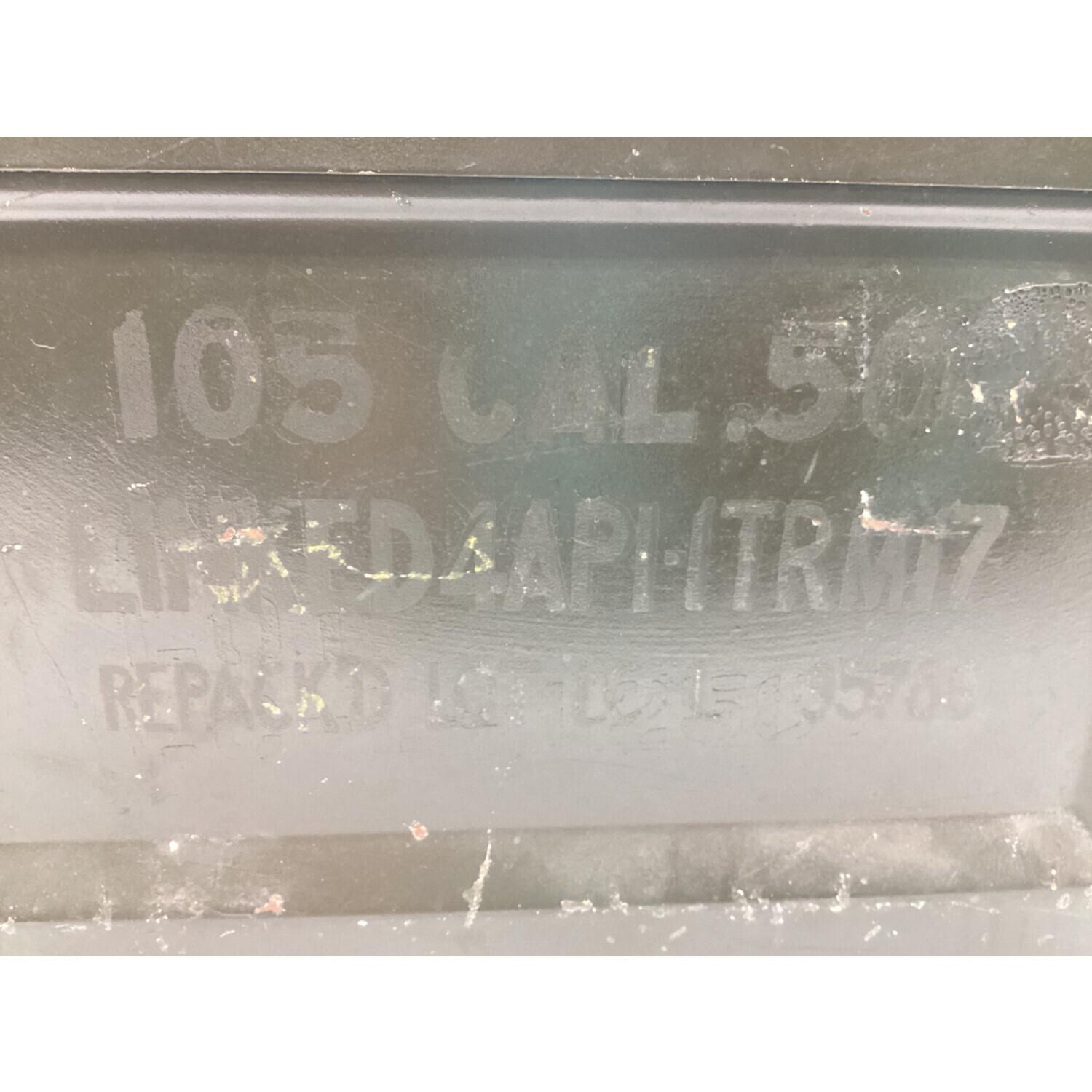 US軍 (ユーエスグン) 収納ケース AMM BOX CAL 50 M2 弾薬箱 アンモ