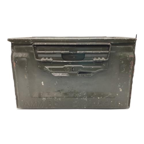 US軍 (ユーエスグン) 収納ケース AMM BOX CAL 50 M2 弾薬箱 アンモボックス