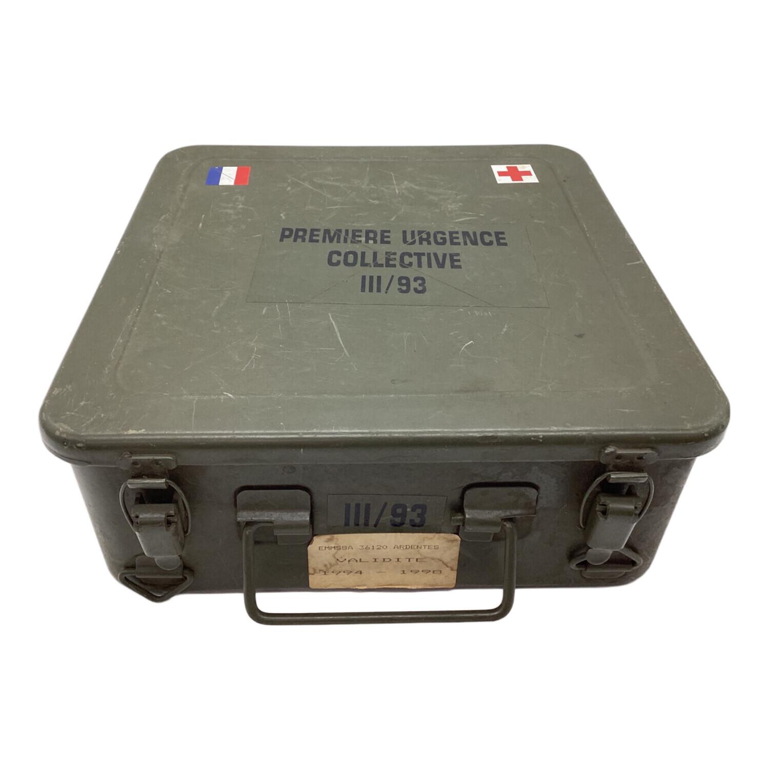 フランス軍 (フランスグン) 収納ケース ミリタリー PREMIERE URGENCE