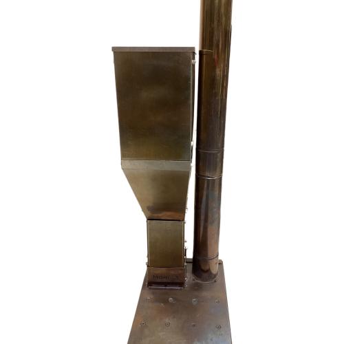 GREEN STOVE (グリーンストーブ) 薪ストーブ ペレット内カゴ・火力調節筒付属無 HORI3