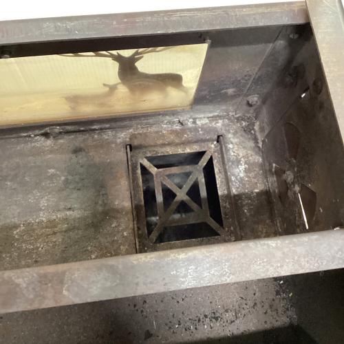 GREEN STOVE (グリーンストーブ) 薪ストーブ ペレット内カゴ・火力調節筒付属無 HORI3