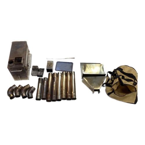 GREEN STOVE (グリーンストーブ) 薪ストーブ ペレット内カゴ・火力調節筒付属無 HORI3