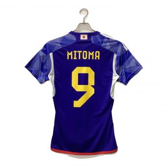 日本代表 (ニホンダイヒョウ) 【9】三笘薫 サッカーユニフォーム HF1845 2022 ホームユニフォーム SIZE L