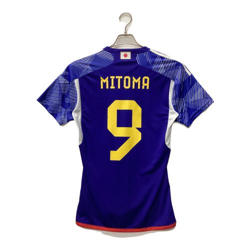 日本代表 (ニホンダイヒョウ) 【9】三笘薫 サッカーユニフォーム HF1845 2022 ホームユニフォーム SIZE L