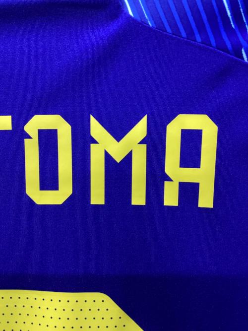 日本代表 (ニホンダイヒョウ) 【9】三笘薫 サッカーユニフォーム HF1845 2022 ホームユニフォーム SIZE L