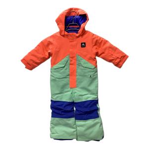 BURTON (バートン) TD ONE PIECE スノーボードウェア(セット) つなぎ キッズ SIZE 2T ブルー×オレンジ