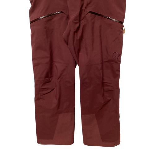 norrona (ノローナ) tamok Gore-Tex Performance Shell Bib スキーウェア(パンツ) 23-24 メンズ SIZE L レッド