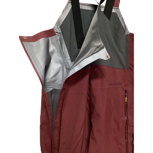 norrona (ノローナ) tamok Gore-Tex Performance Shell Bib スキーウェア(パンツ) 23-24 メンズ SIZE L レッド