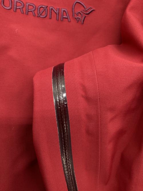 norrona (ノローナ) tamok Gore-Tex Performance Shell Jacket スキーウェア(ジャケット) タモック ゴアテックス パフォーマンス シェルジャケット メンズ SIZE M レッド